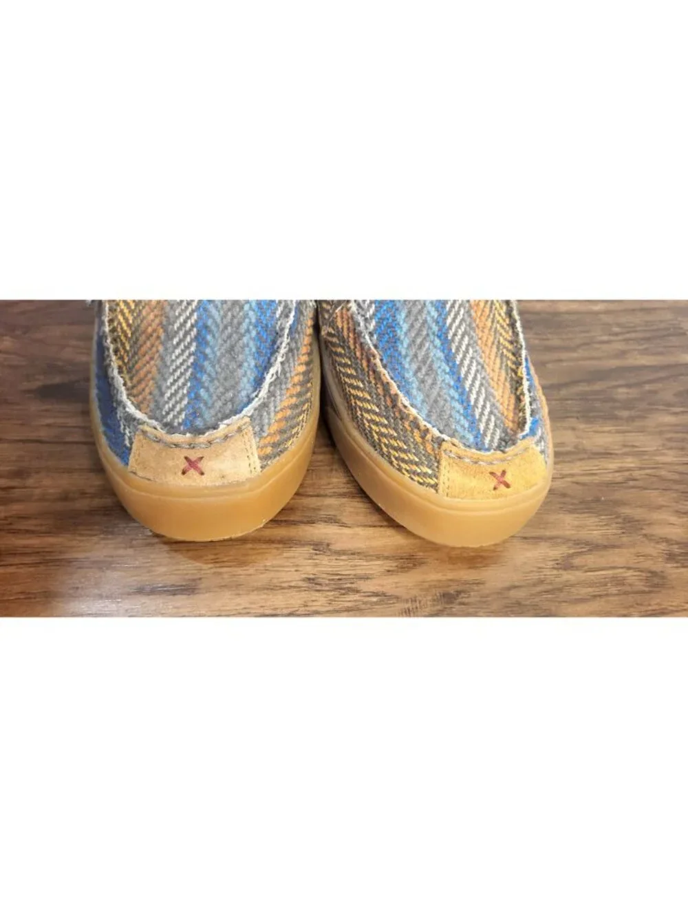 Mens Twisted X Hooey Loper 13 Moc Aztec Herringbone Shoes Southwestern Western